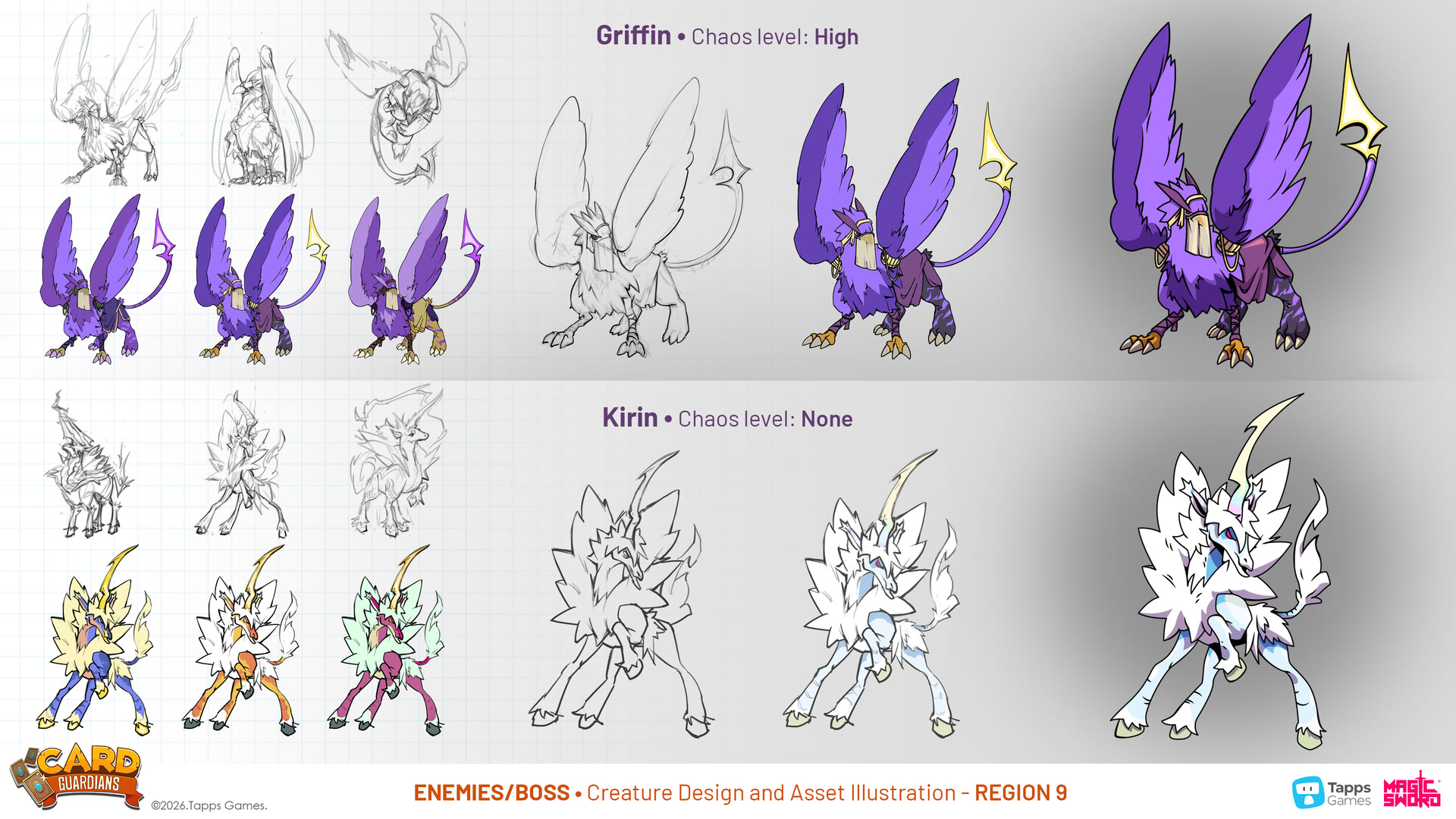 Enemy concept art for Card Guardians by Magic Sword Studio for Tapps Games (18 of 19)